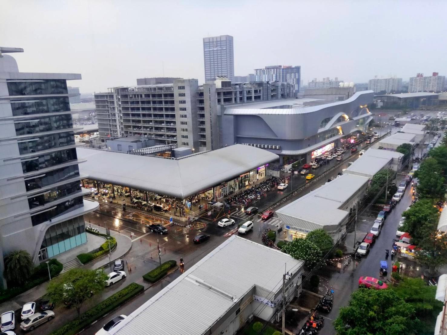 ป็อปปูล่าคอนโด เมืองทองธานี ใกล้ Impact 酒店 公寓 曼谷 外观 照片